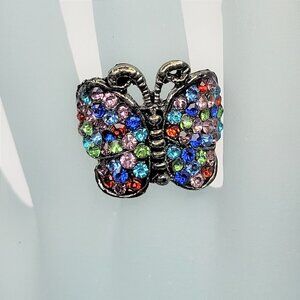 COLORFUL Butterfly Adjustable Ring